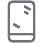 Phone Scratched SVG Icon